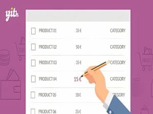 Wtyczka YITH WooCommerce Bulk Product Editing