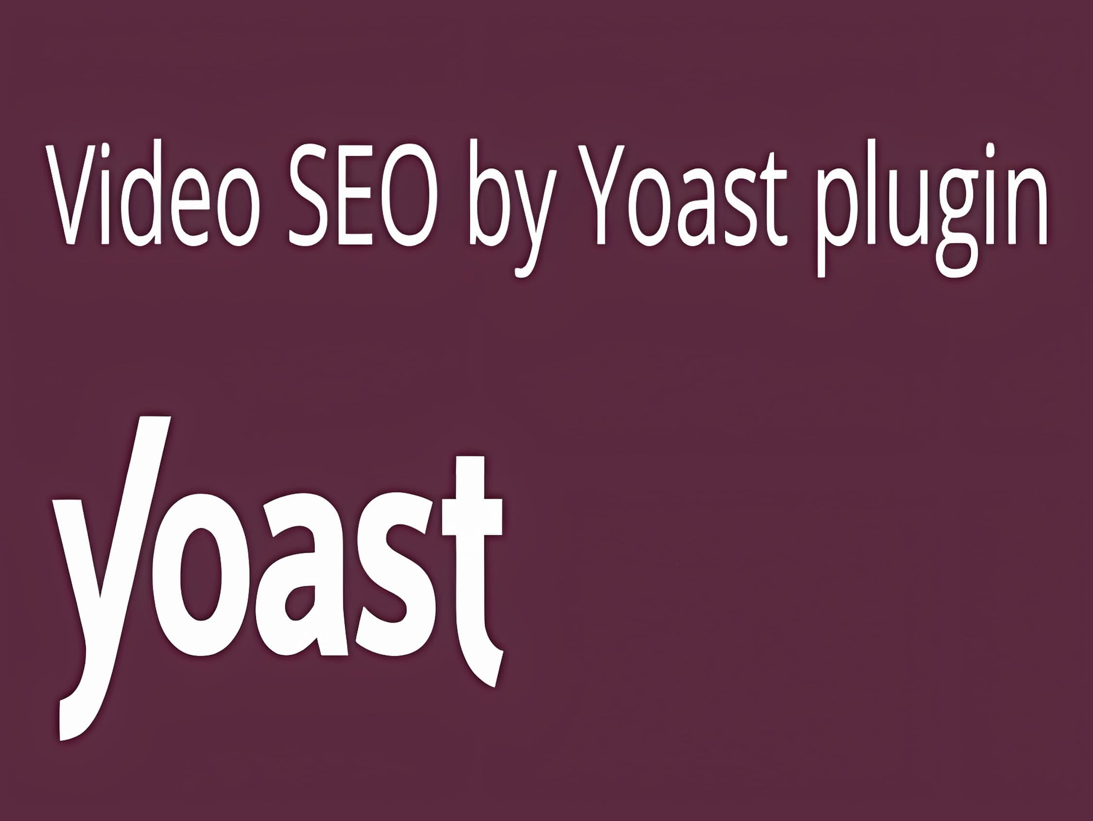 Wtyczka Yoast Video SEO Premium