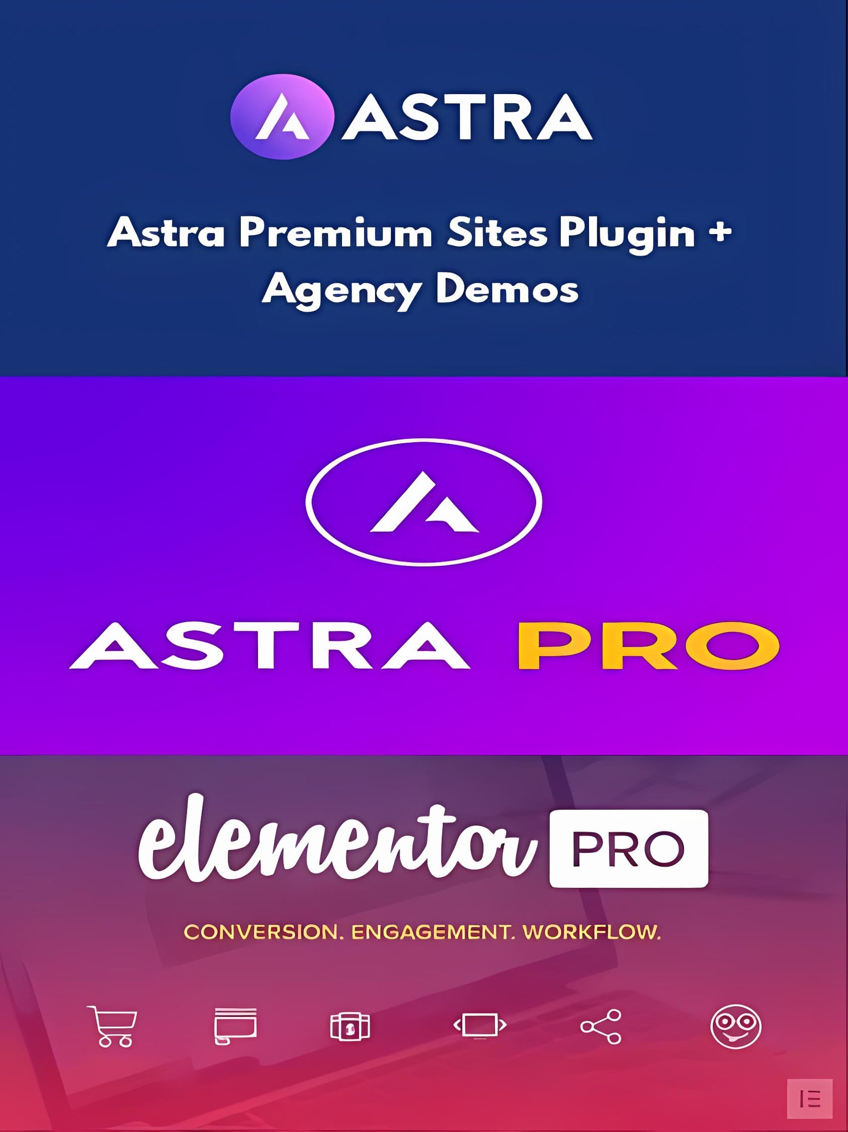 Wtyczka Astra Pro + Elementor Pro + Ponad 200 Demo + Astra Premium Sites