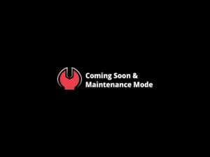Wtyczka Coming Soon Maintenance Mode PRO
