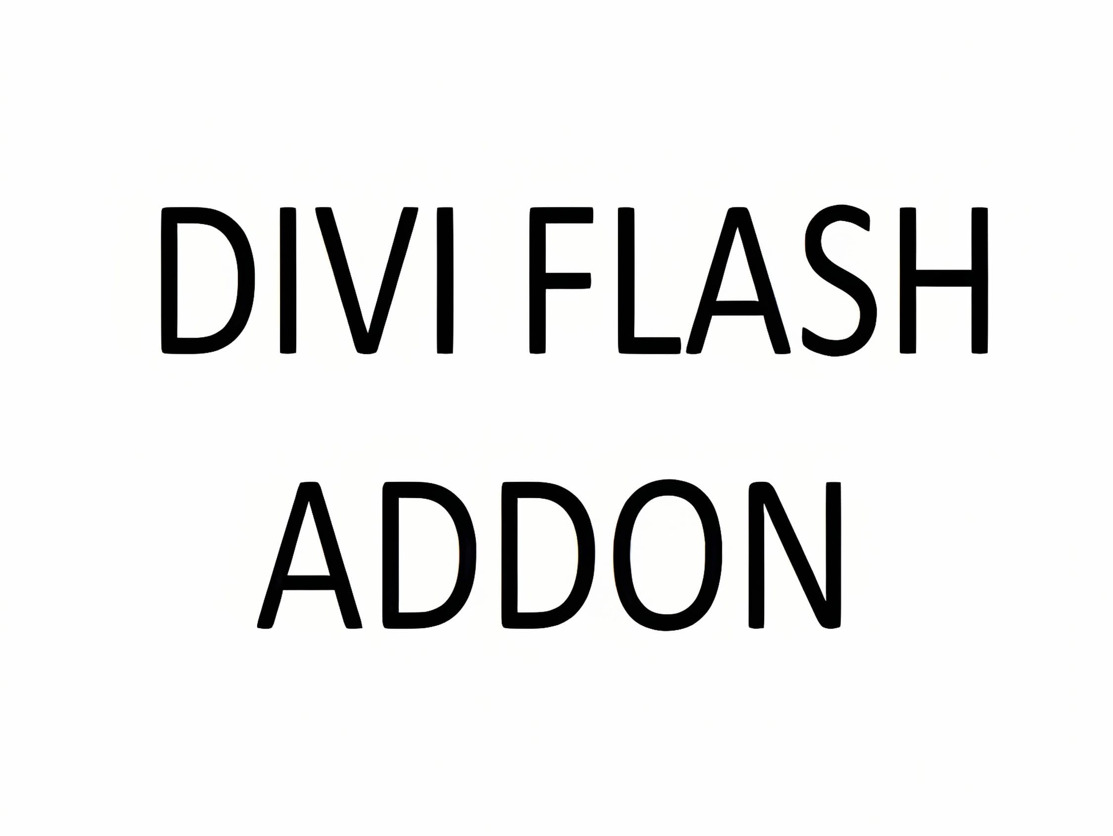 Wtyczka DiviFlash 27 Modułów Divi w 1