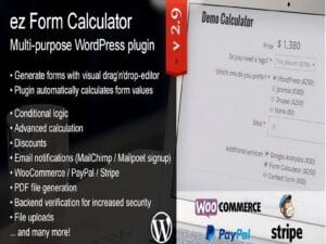 Wtyczka Ez Form Calculator – WordPress Plugin