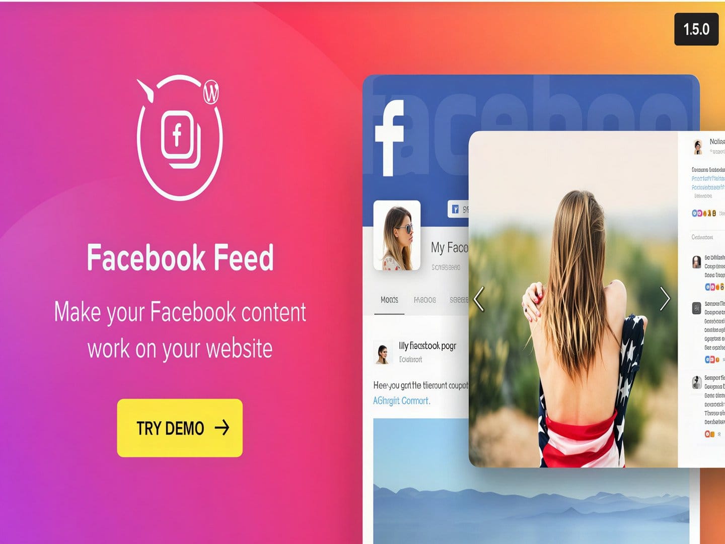 Wtyczka Facebook Feed – Wordpress Facebook Plugin