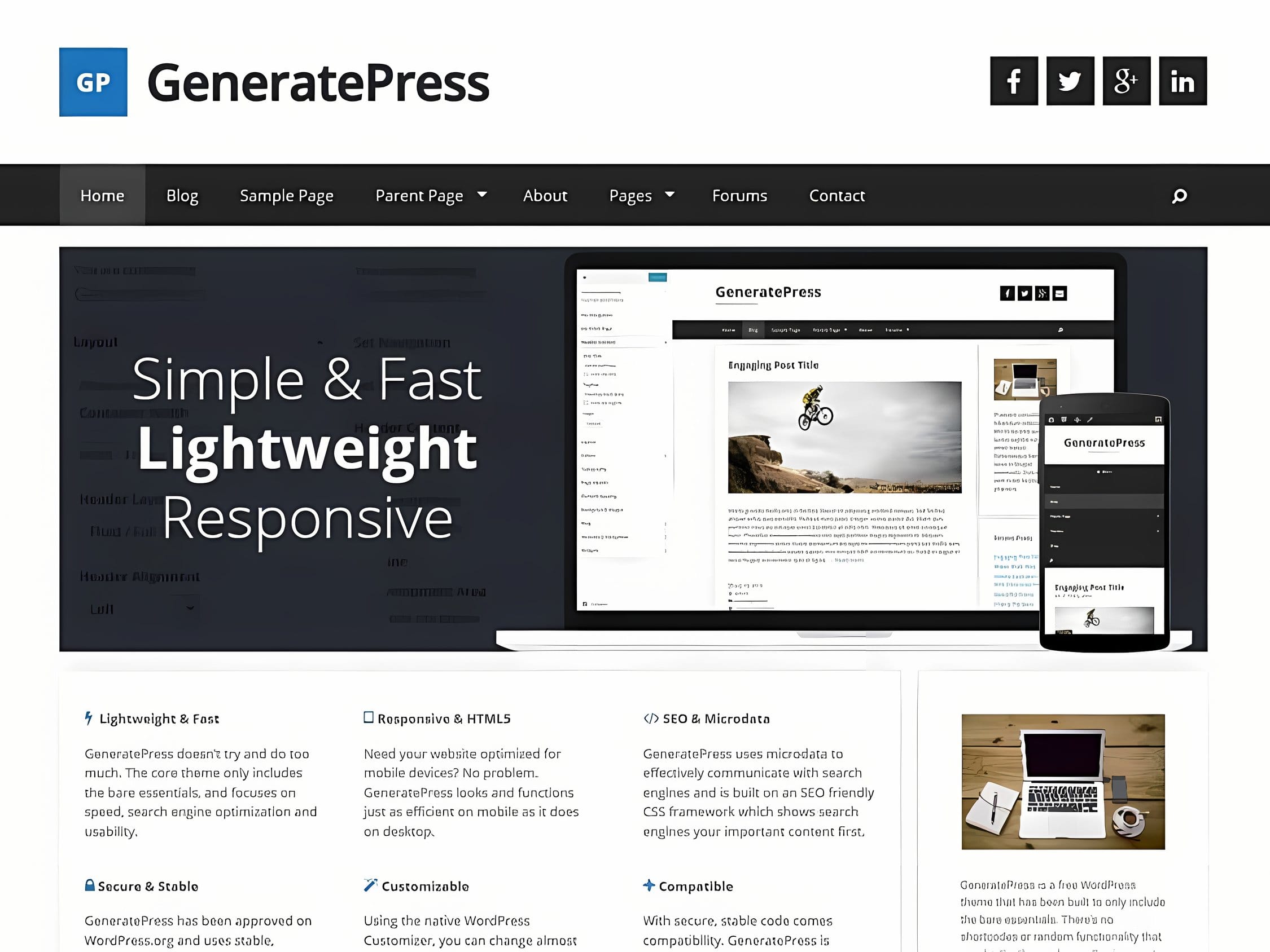Wtyczka GeneratePress Premium