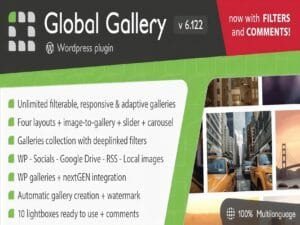 Wtyczka Global Gallery – WordPress Responsive Gallery