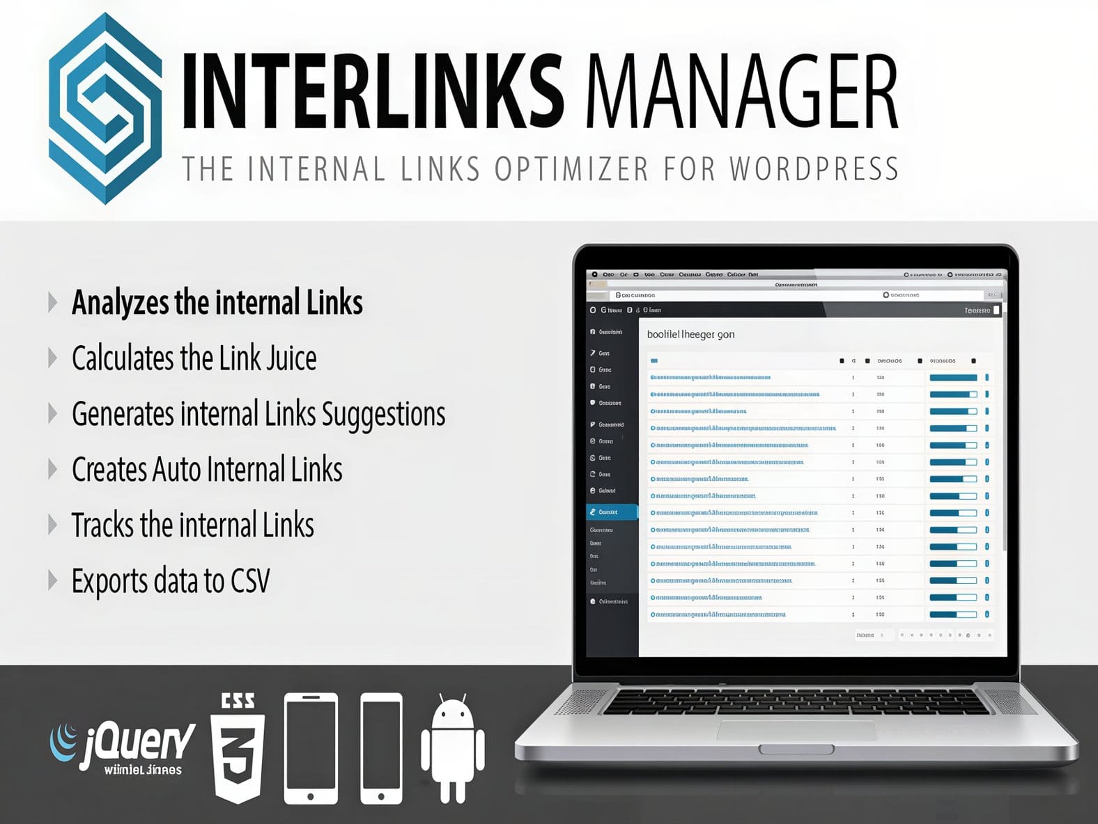 Wtyczka Interlinks Manager Wordpress Plugin