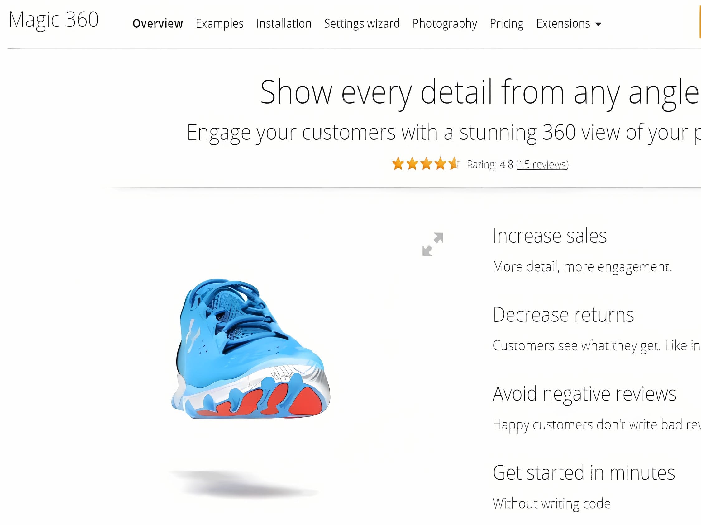 Wtyczka Magic 360 for WooCommerce