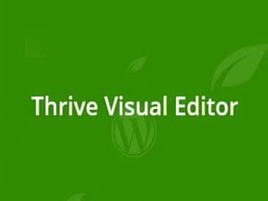 Wtyczka Thrive Architect Fastest Truly Visual WordPress Page Builder
