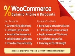 Wtyczka WooCommerce Dynamic Pricing & Discounts