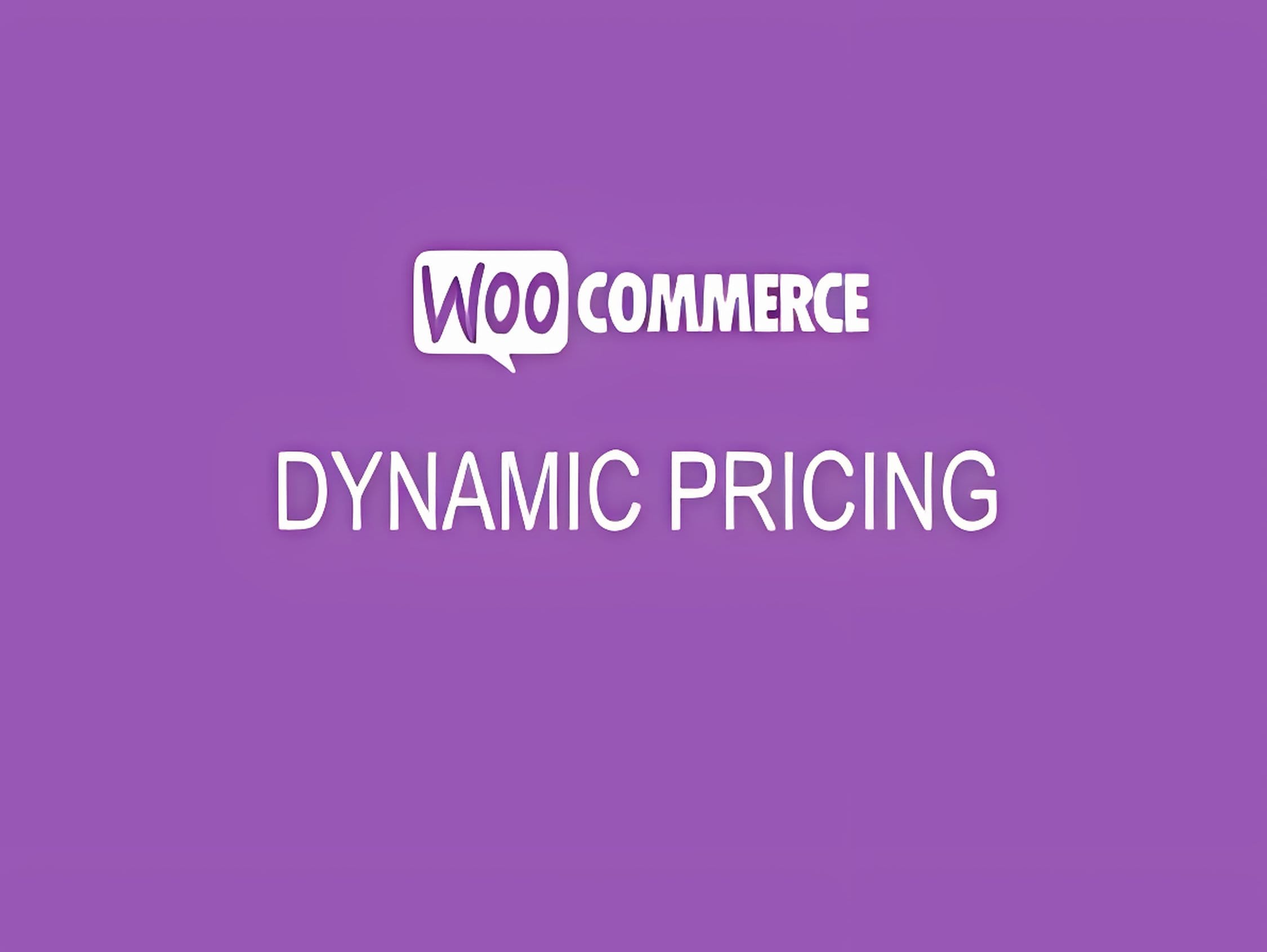 Wtyczka WooCommerce Dynamic Pricing