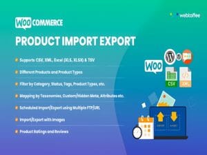 Wtyczka Product Import Export Plugin for WooCommerce