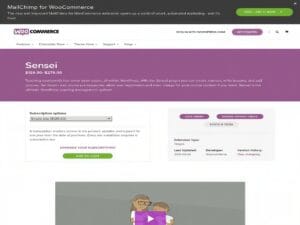 Wtyczka Sensei LMS Pro Wordpress Plugin