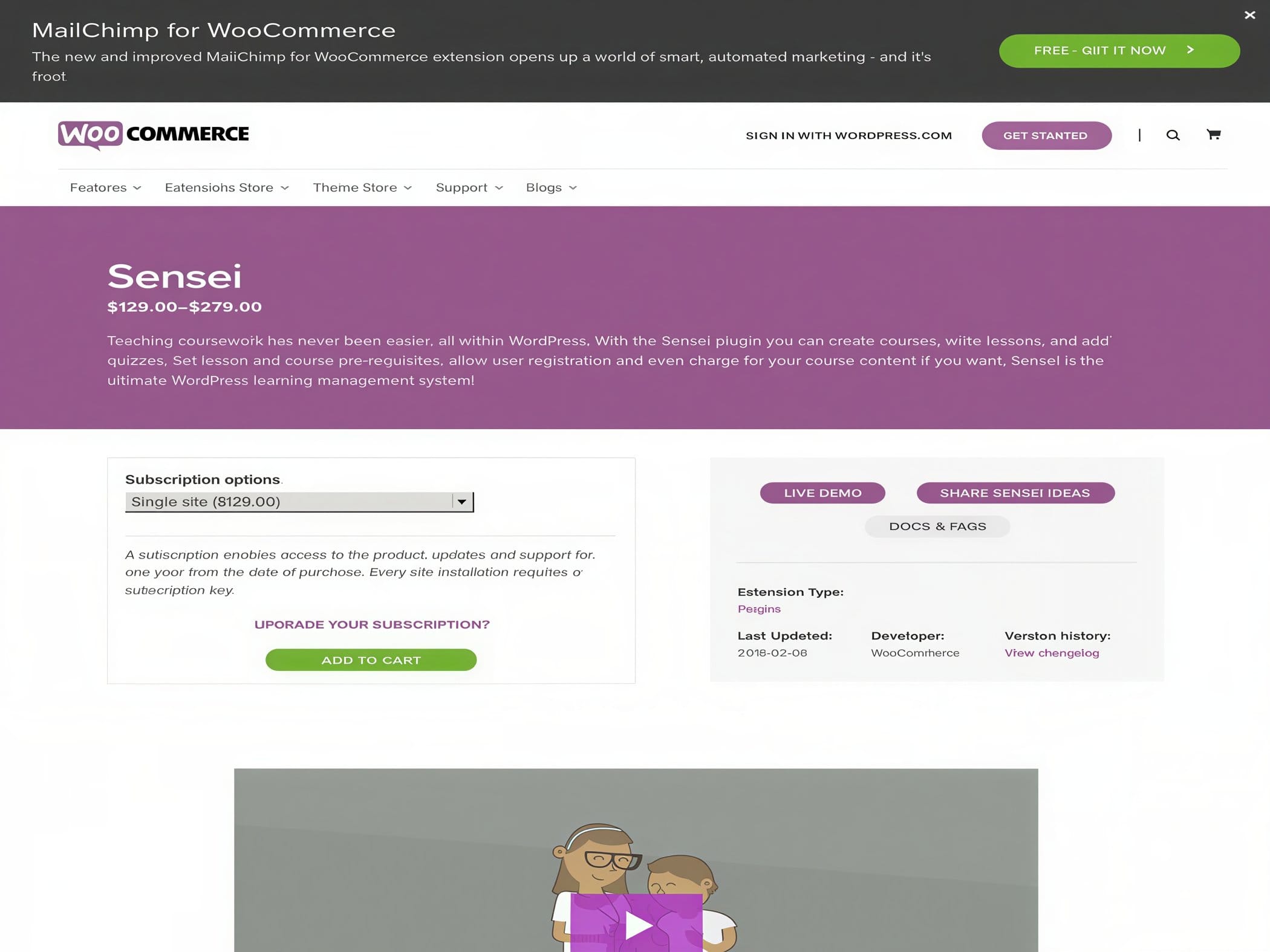 Wtyczka Sensei LMS Pro Wordpress Plugin