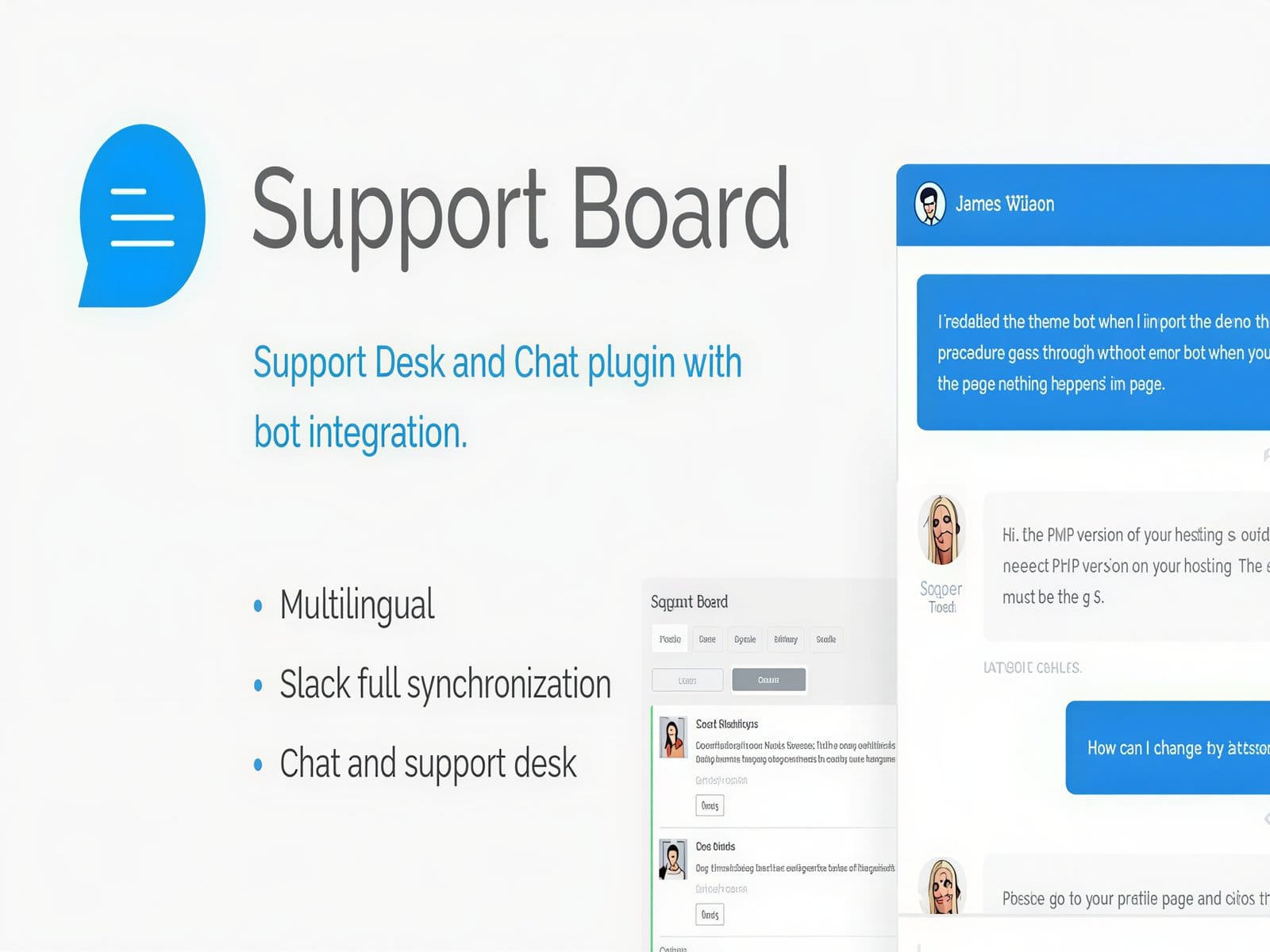 Wtyczka Support Board - Chat And Help Desk for WordPress