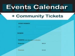Wtyczka The Events Calendar Pro Community Tickets Addon