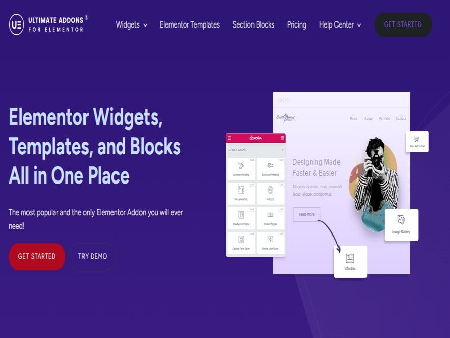 Wtyczka Ultimate Addons For Elementor By Brainstorm Force