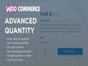 Wtyczka WooCommerce Advanced Quantity