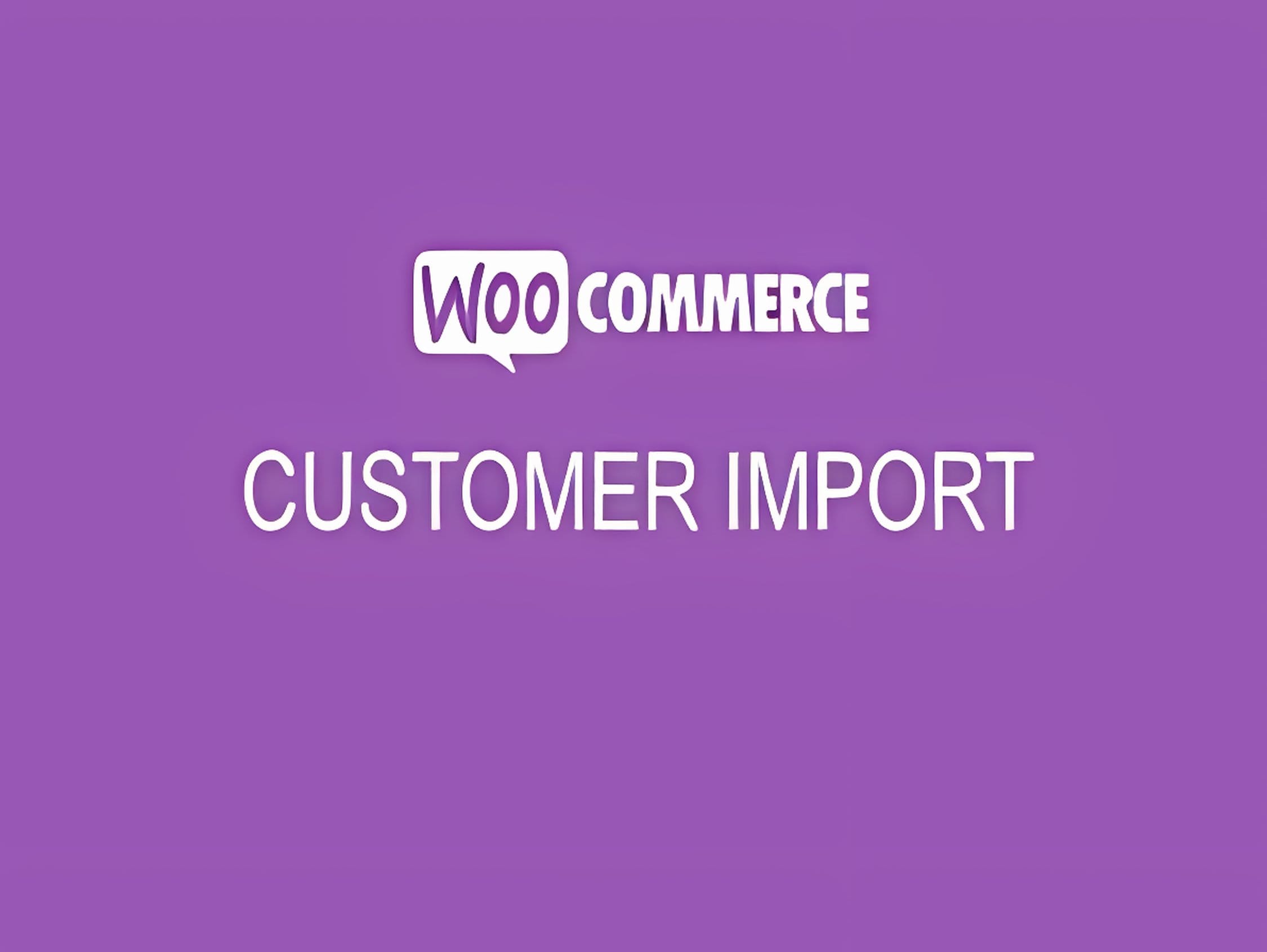 Wtyczka Woocommerce Customer/Order/Coupon Csv Import Wtyczka Woocommerce Customer/Order/Coupon Csv Import