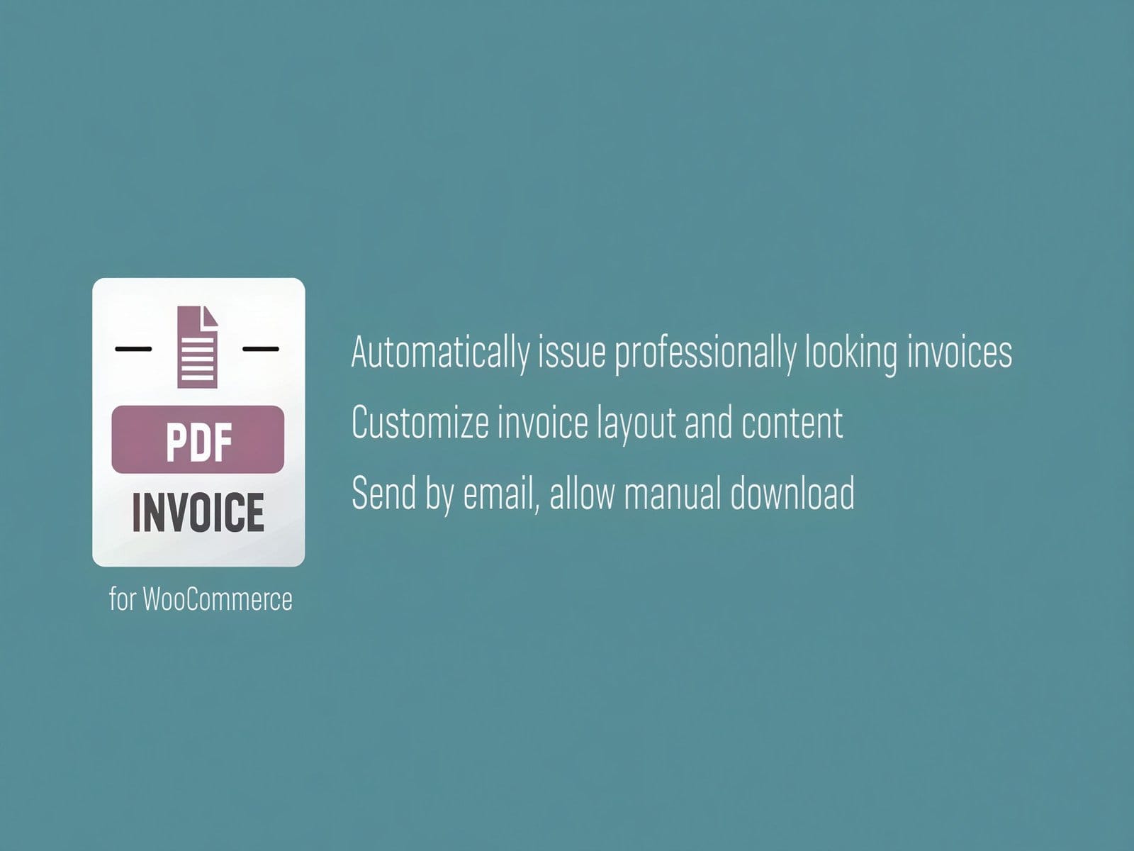 Wtyczka Woocommerce Pdf Invoice