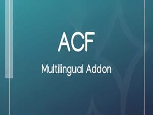 Wtyczka WPML Advanced Custom Fields (ACF) Multilingual
