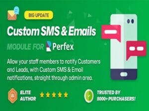 Perfex CRM Custom SMS & Email Notifications