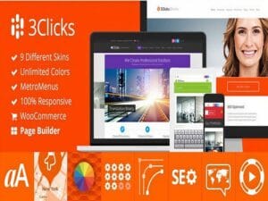 Szablon 3Clicks Responsive Multi-Purpose WordPress Theme