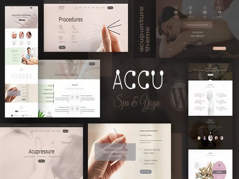 Szablon Accu Healthcare Massage WordPress Theme Szablon Accu Healthcare Massage WordPress Theme