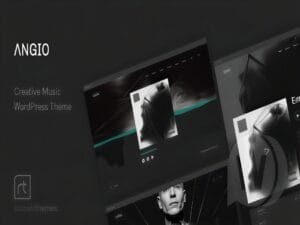 Szablon Angio - Creative Music Theme