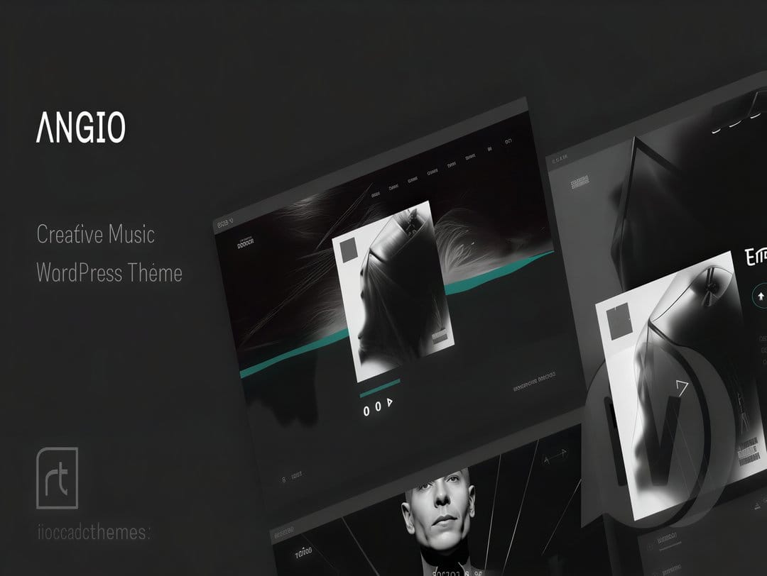 Szablon Angio - Creative Music Theme