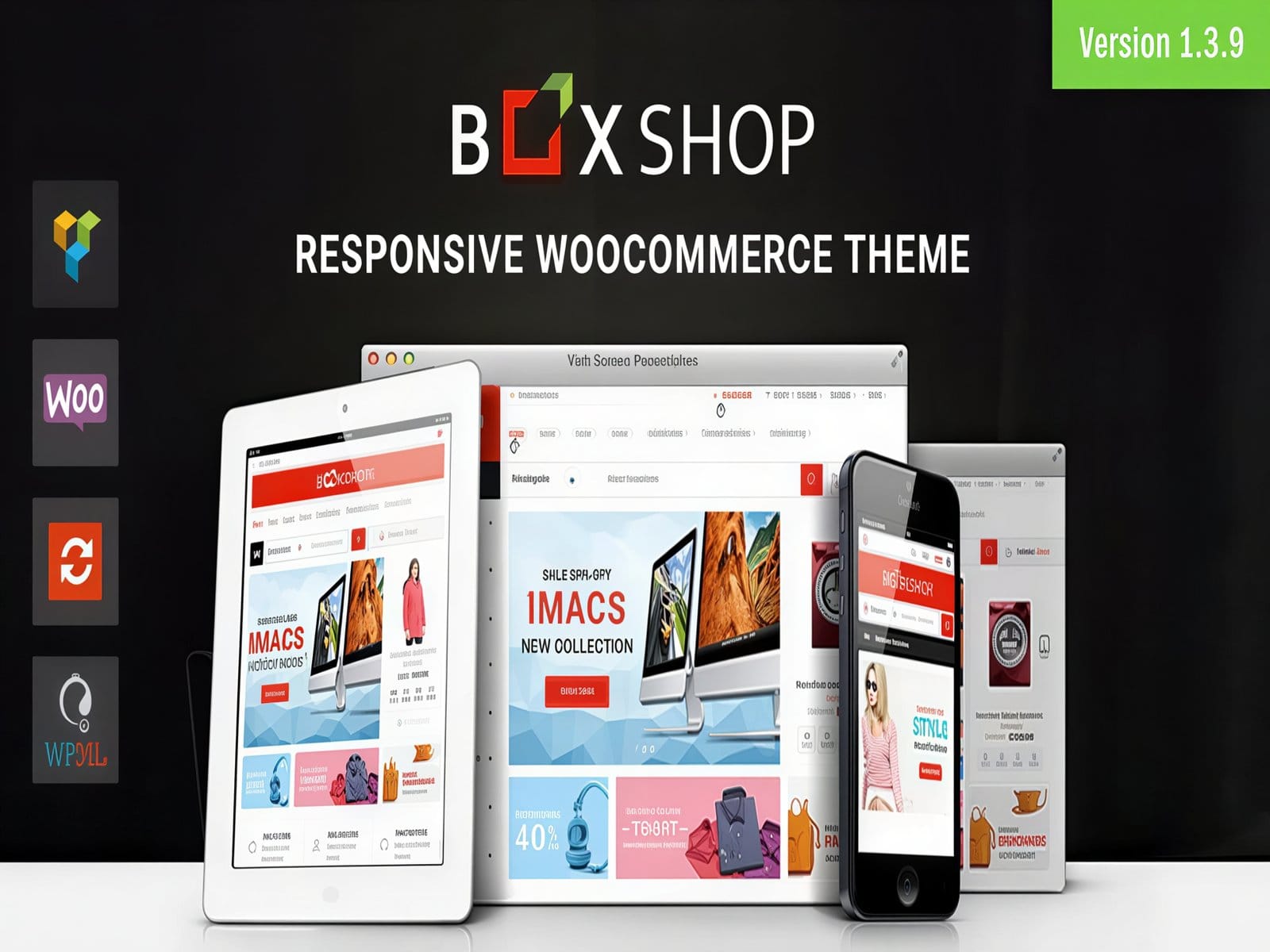Szablon BoxShop Responsive WooCommerce WordPress Theme