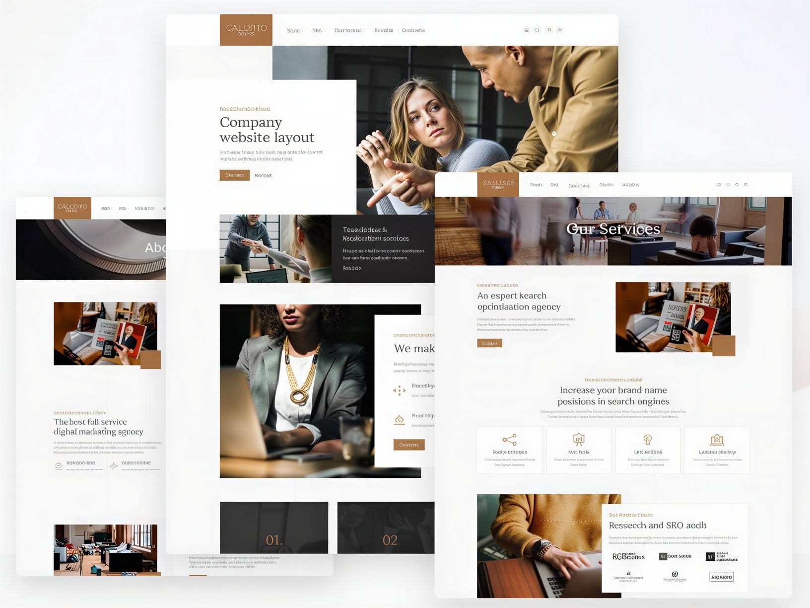 Szablon Callisto Multipurpose Theme For Agencies And Corporate Websites