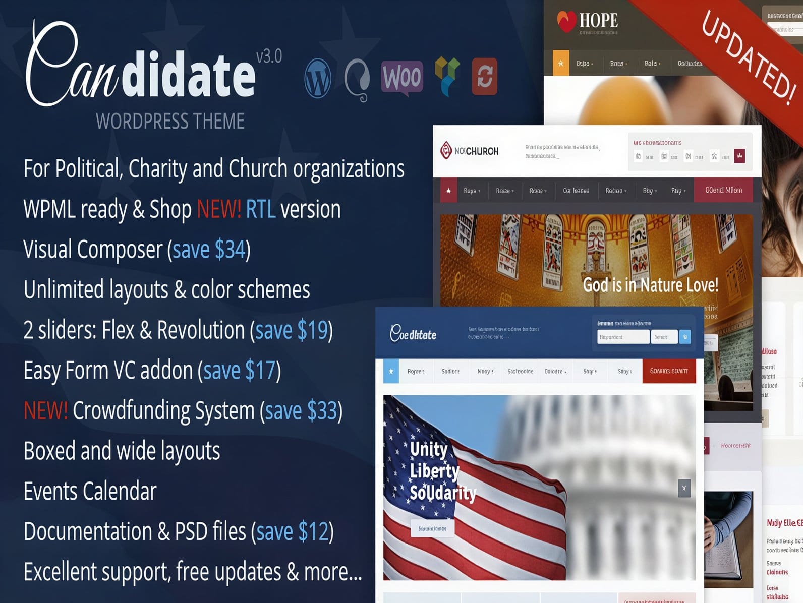 Szablon Candidate Political Nonprofit Church WordPress Theme Szablon Candidate Political Nonprofit Church WordPress Theme