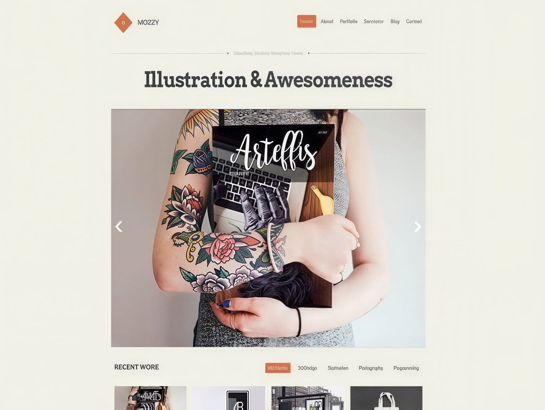 Szablon CSS Igniter Mozzy WordPress Theme