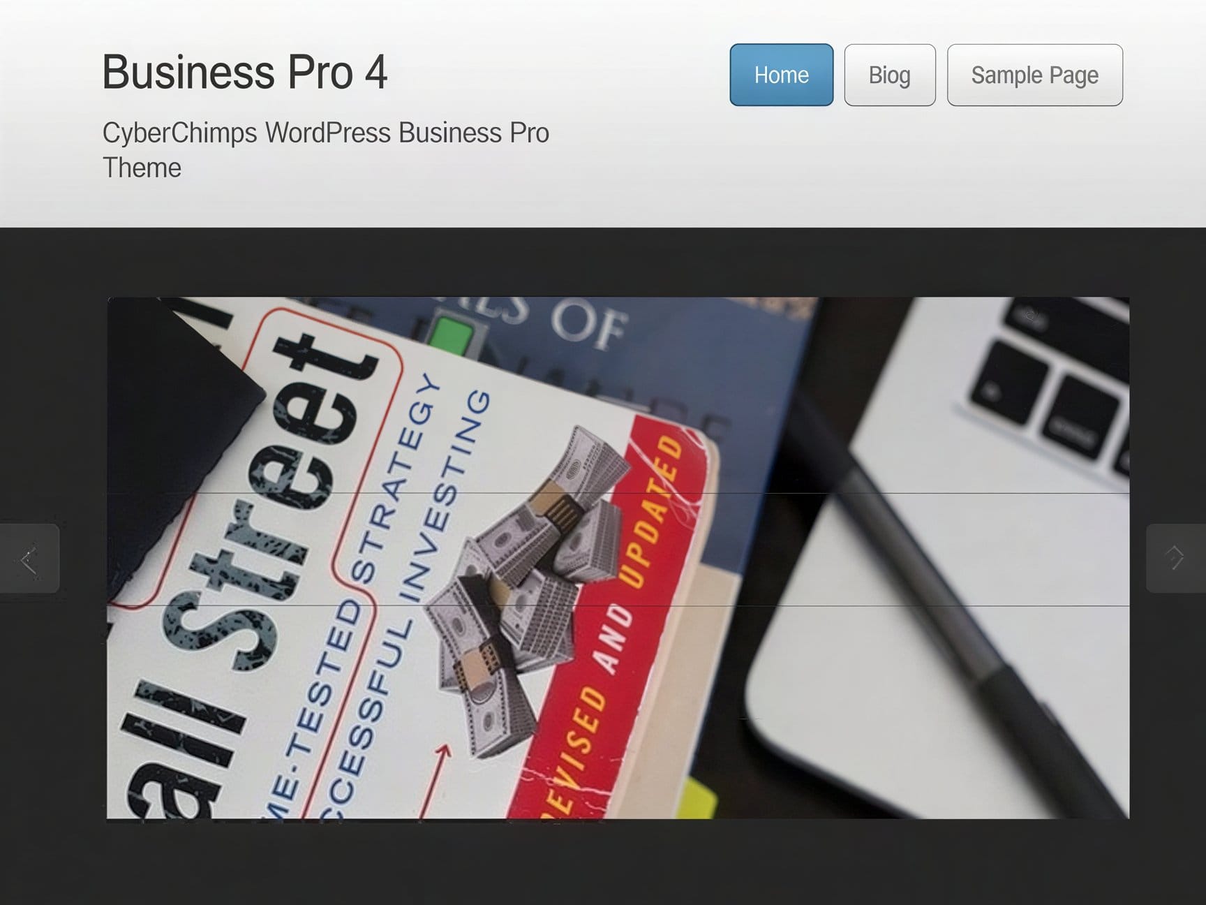Szablon CyberChimps Business Pro 4 WordPress Theme