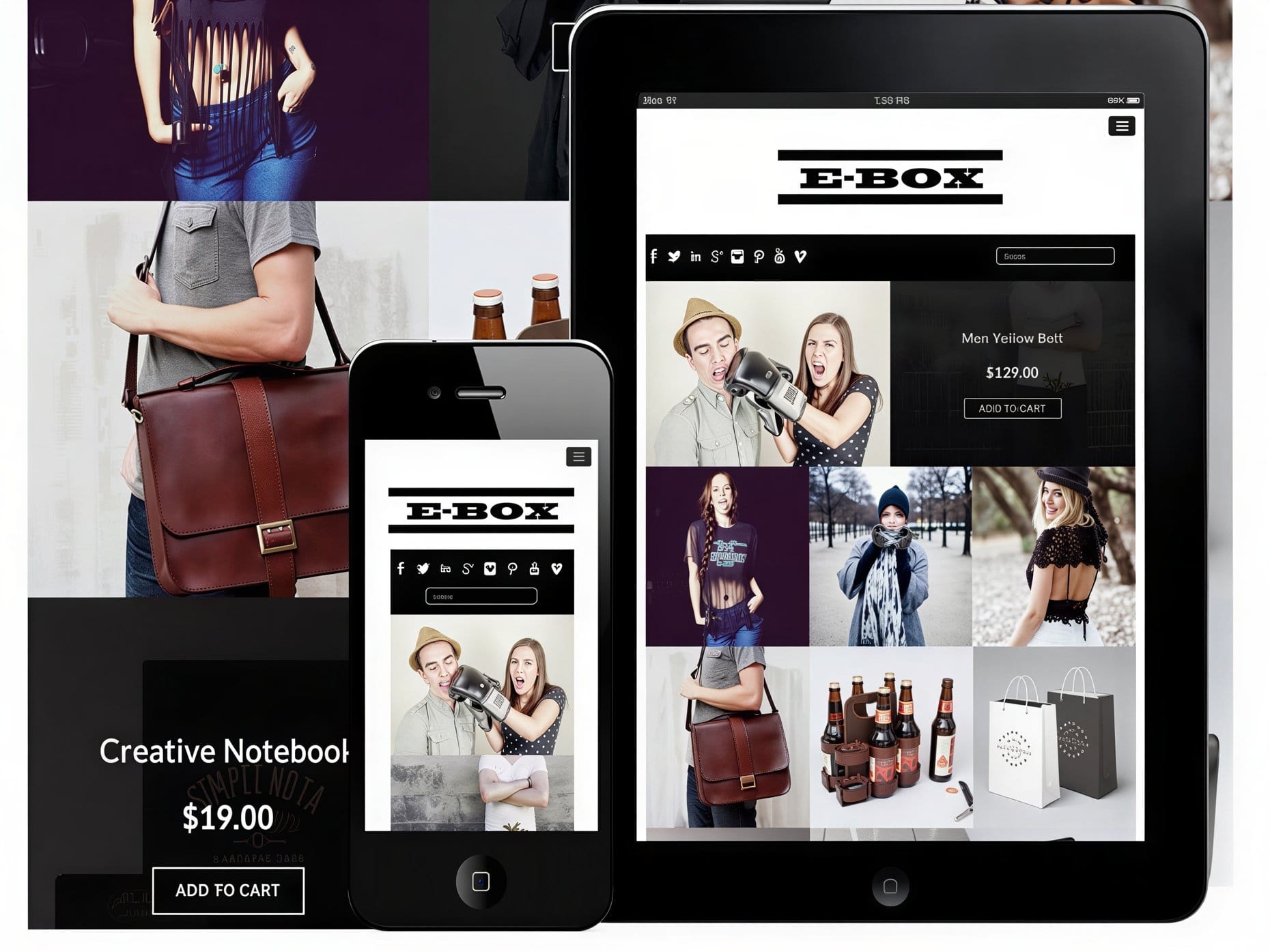 Szablon Dessign E-Box WooCommerce Themes
