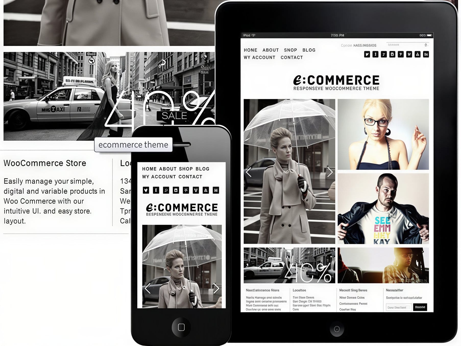 Szablon Dessign Ecommerce WooCommerce Themes