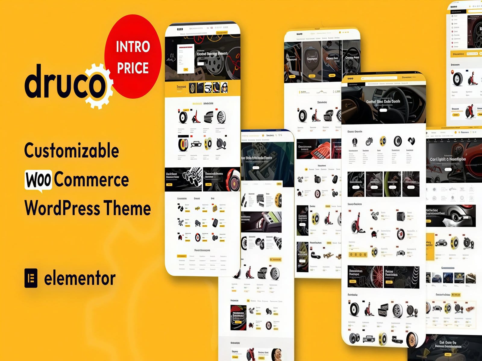 Szablon Druco Elementor WooCommerce WordPress Theme
