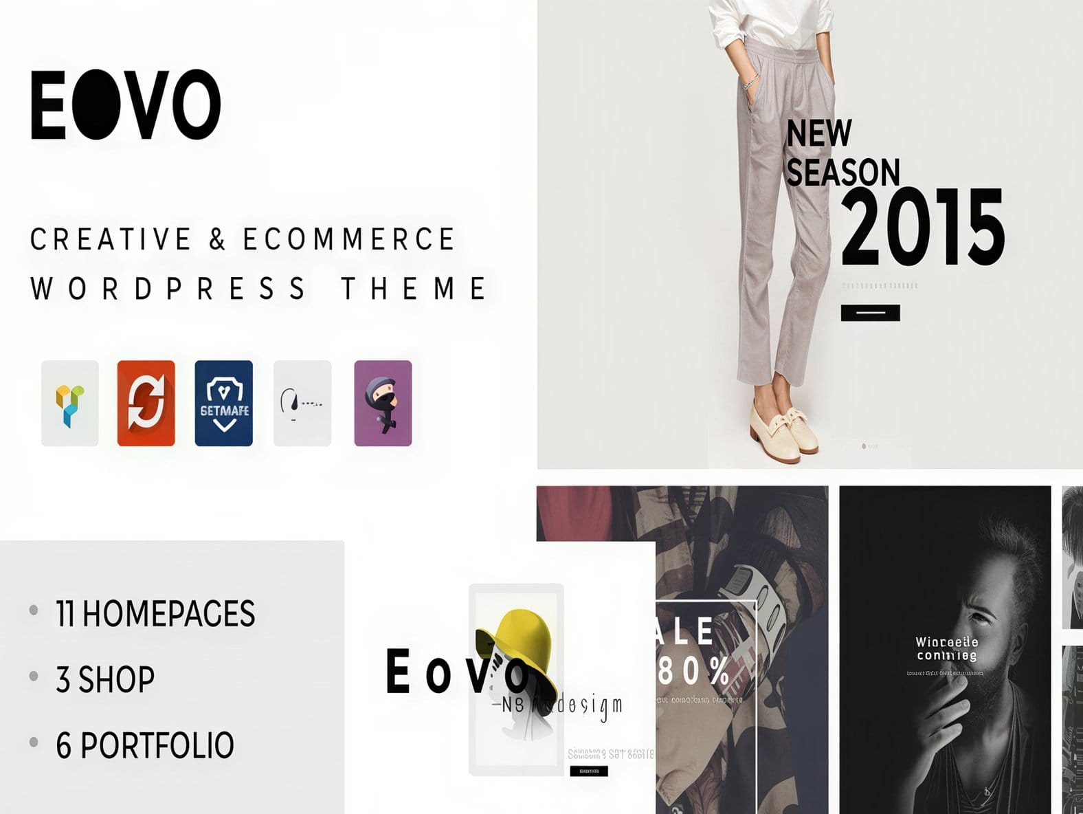 Szablon Eovo – Creative & Ecommerce WordPress Theme