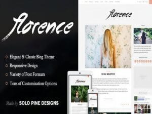 Szablon Florence – A Responsive WordPress Blog Theme