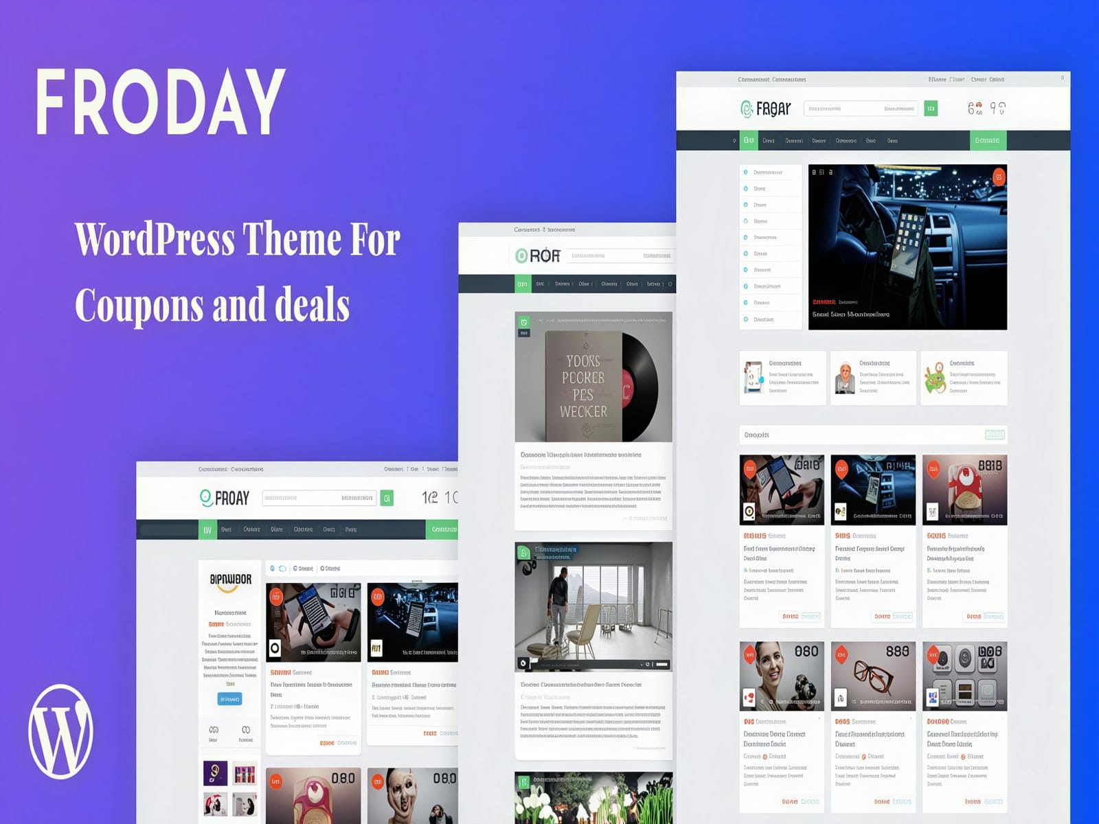 Szablon Froday – Coupons and Deals WordPress Theme