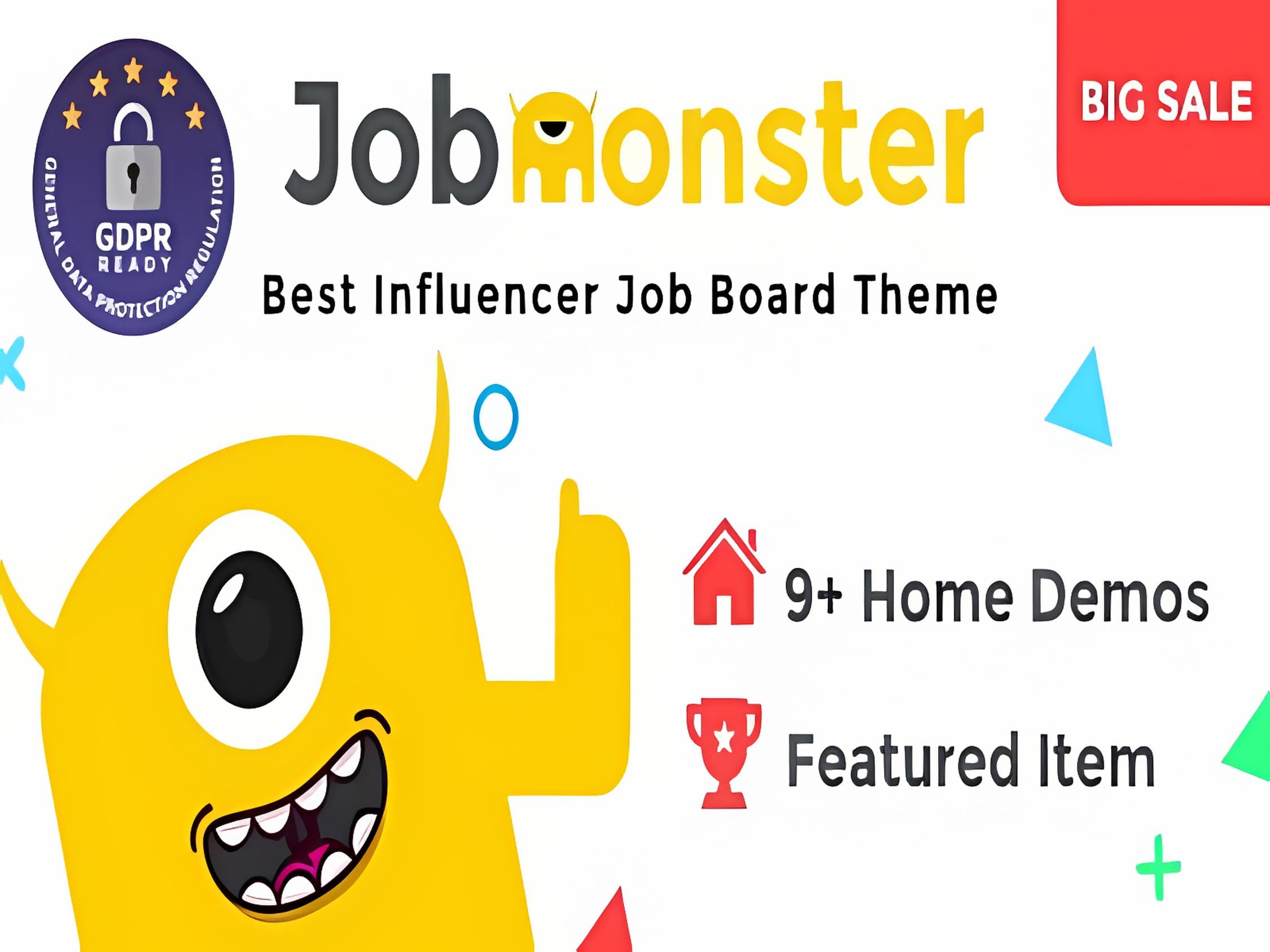 Szablon Jobmonster – Job Board WordPress Theme