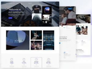 Szablon Jupiter Stylish Multipurpose Theme For Agencies Portfolio Studios