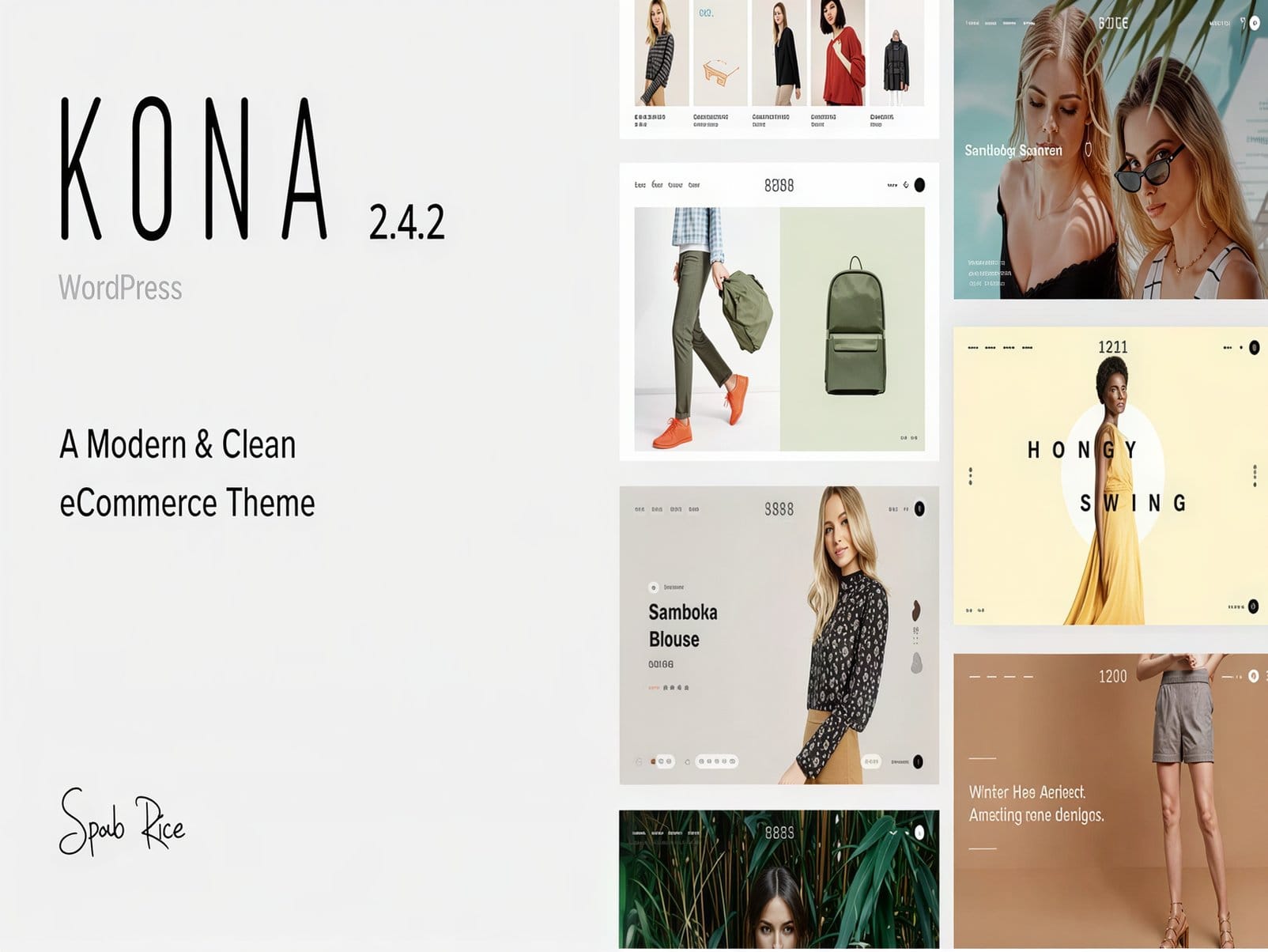 Szablon Kona – Modern Clean eCommerce WordPress Theme Szablon Kona – Modern Clean eCommerce WordPress Theme