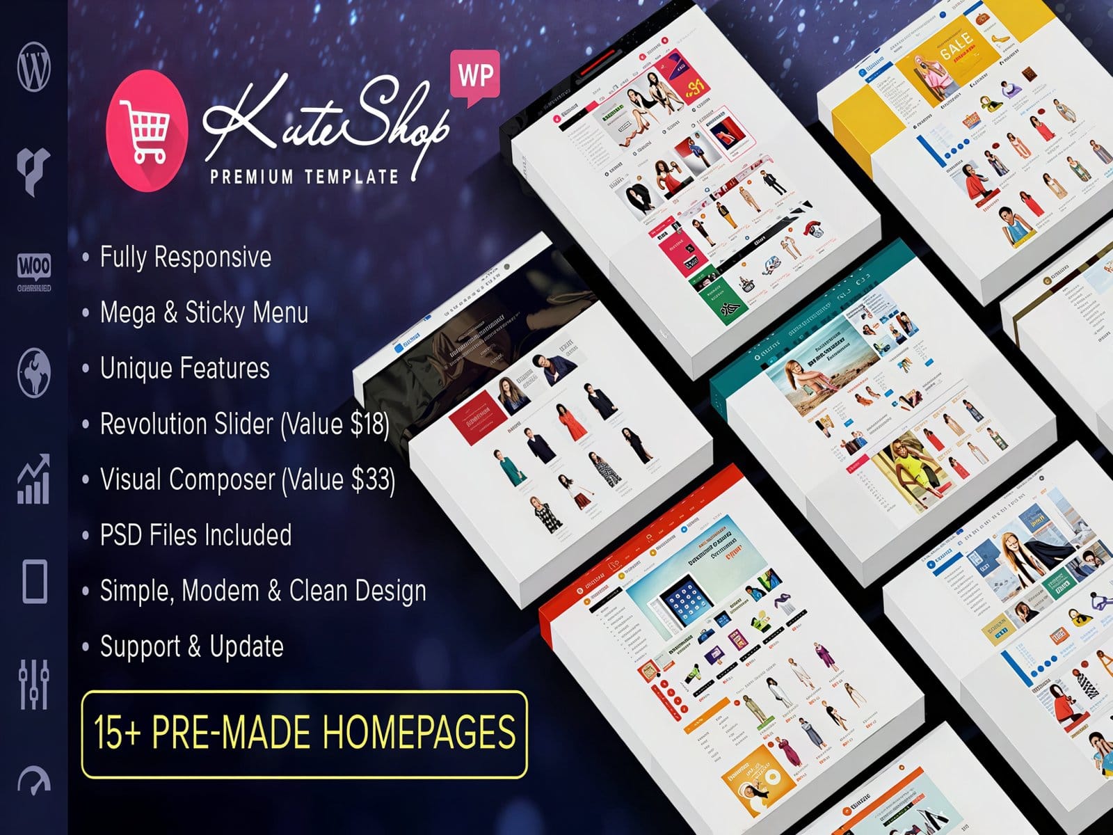 Szablon KuteShop – Multipurpose WooCommerce WordPress Theme RTL