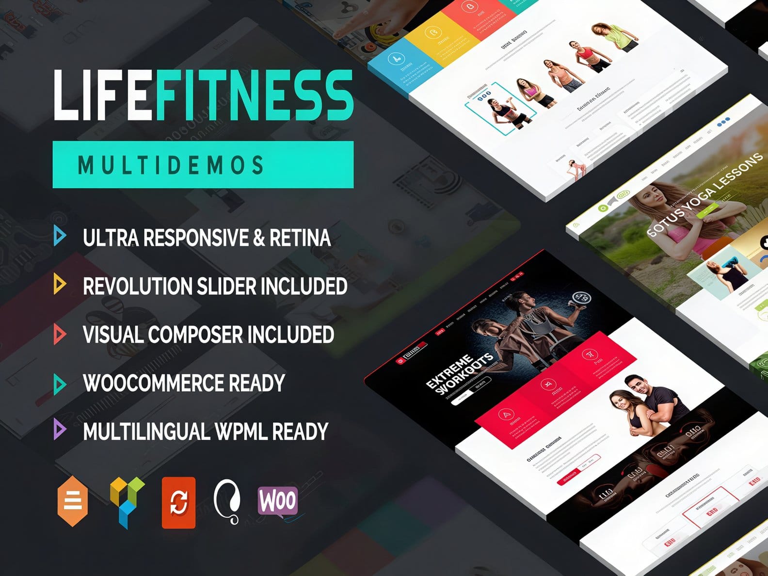 Szablon Life Fitness – Gym&Sport WordPress Theme