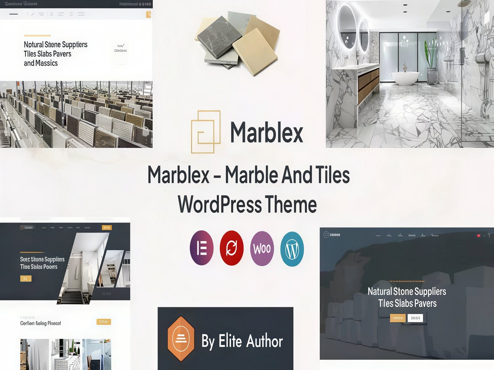 Szablon Marblex Marble Tiles WordPress Theme