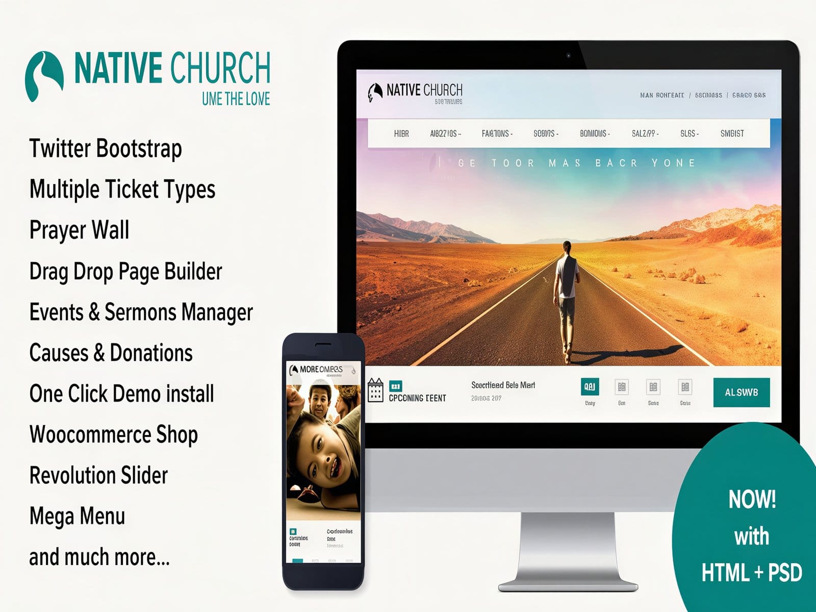 Szablon Native Church - Multi Purpose WordPress Theme