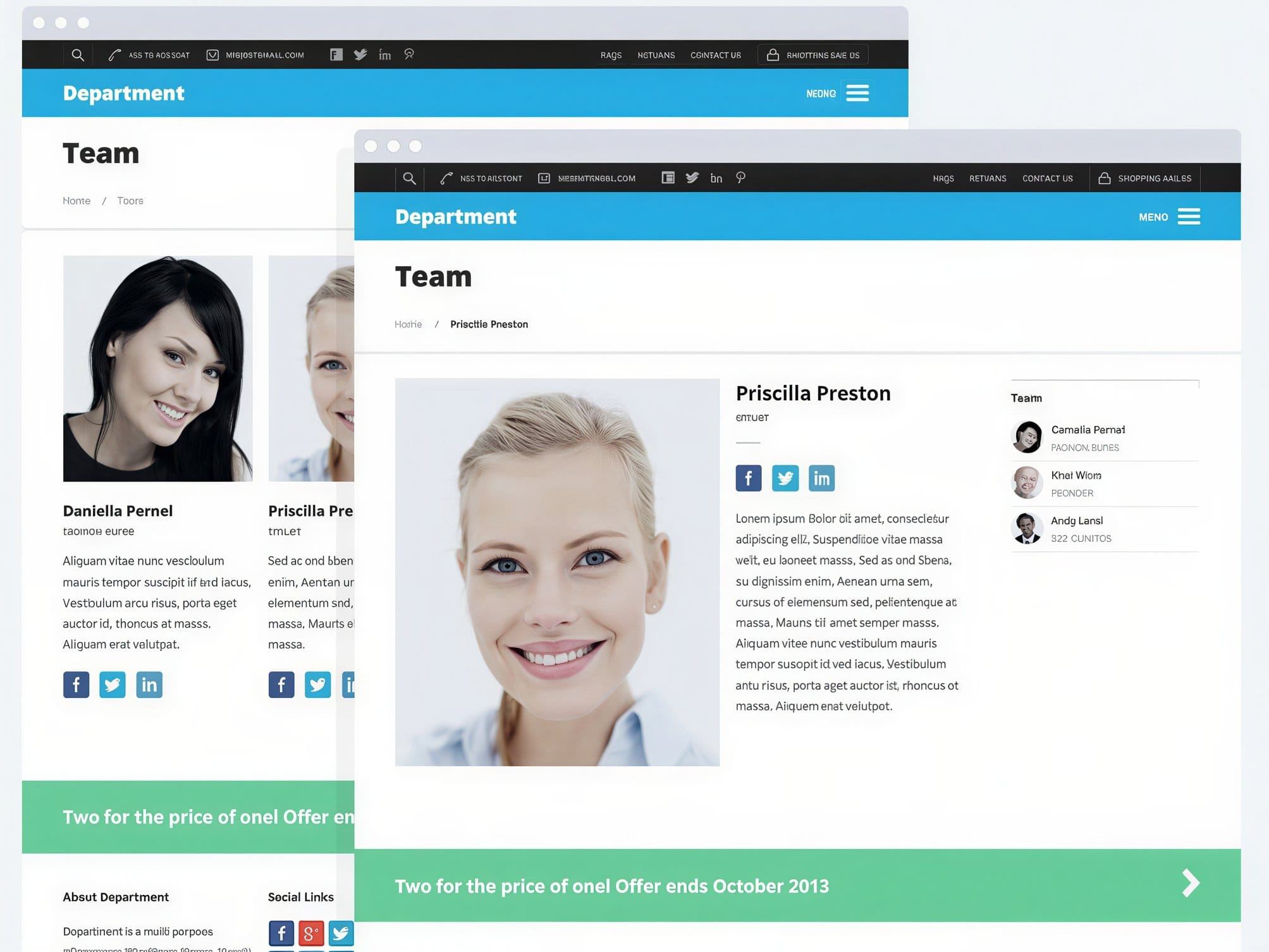 Szablon Oboxthemes Department WooCommerce Themes