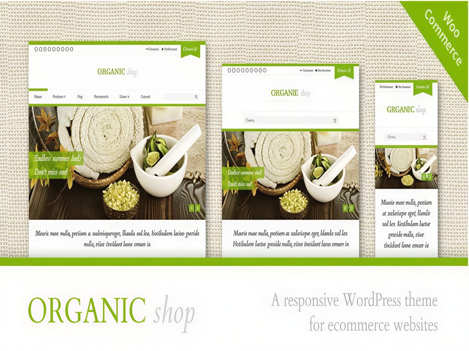 Szablon Organic Shop – Responsive WooCommerce Theme Szablon Organic Shop – Responsive WooCommerce Theme