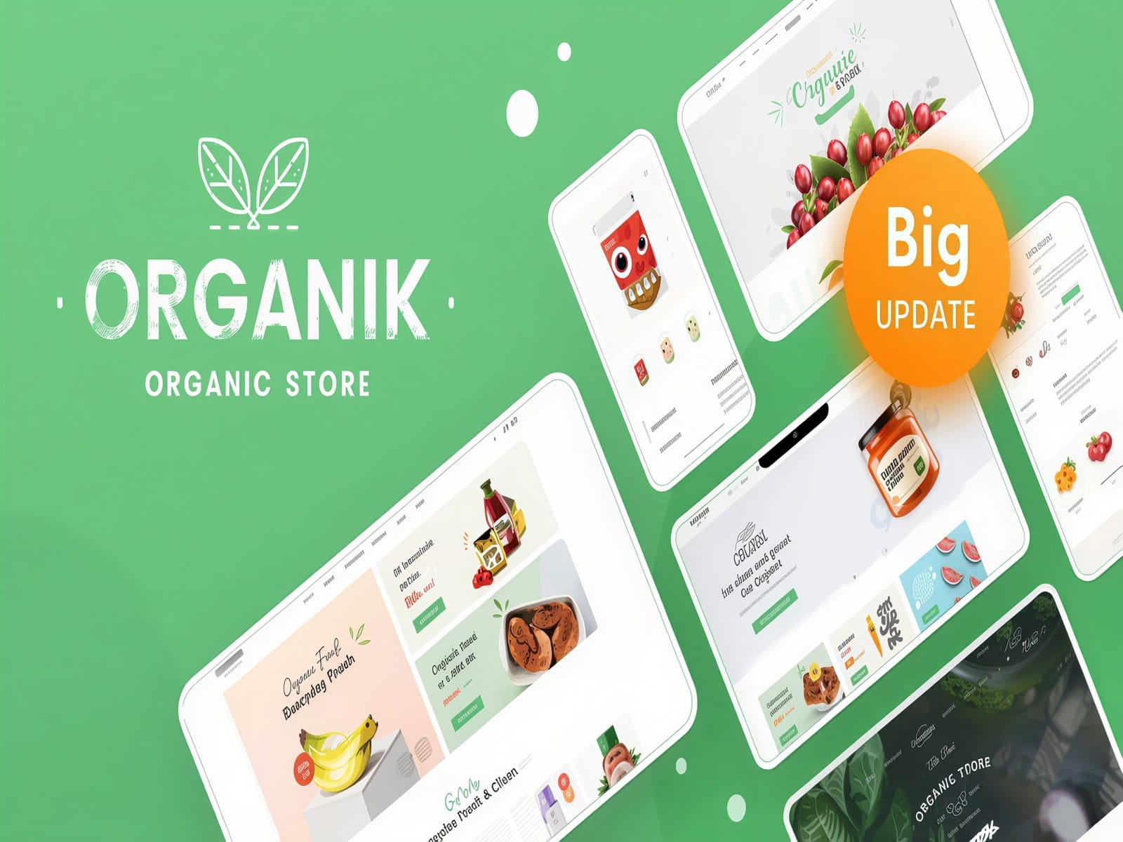 Szablon Organik – Organic Food Store WordPress Theme Szablon Organik – Organic Food Store WordPress Theme